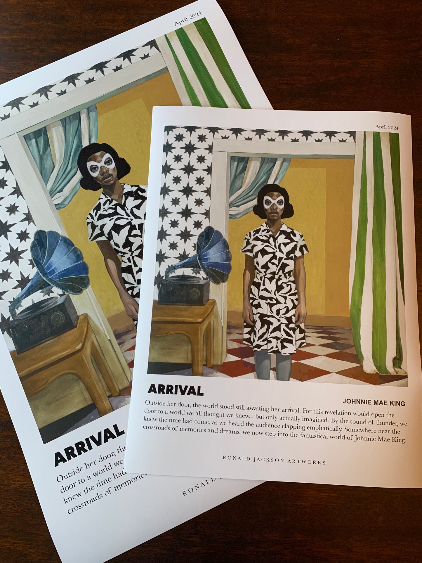 Micro-Fiction Story Poster - ARRIVAL