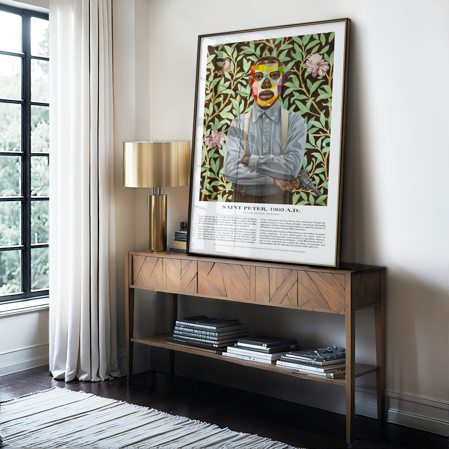 Ronald Jackson Artworks Narrative Art Poster - Saint Peter