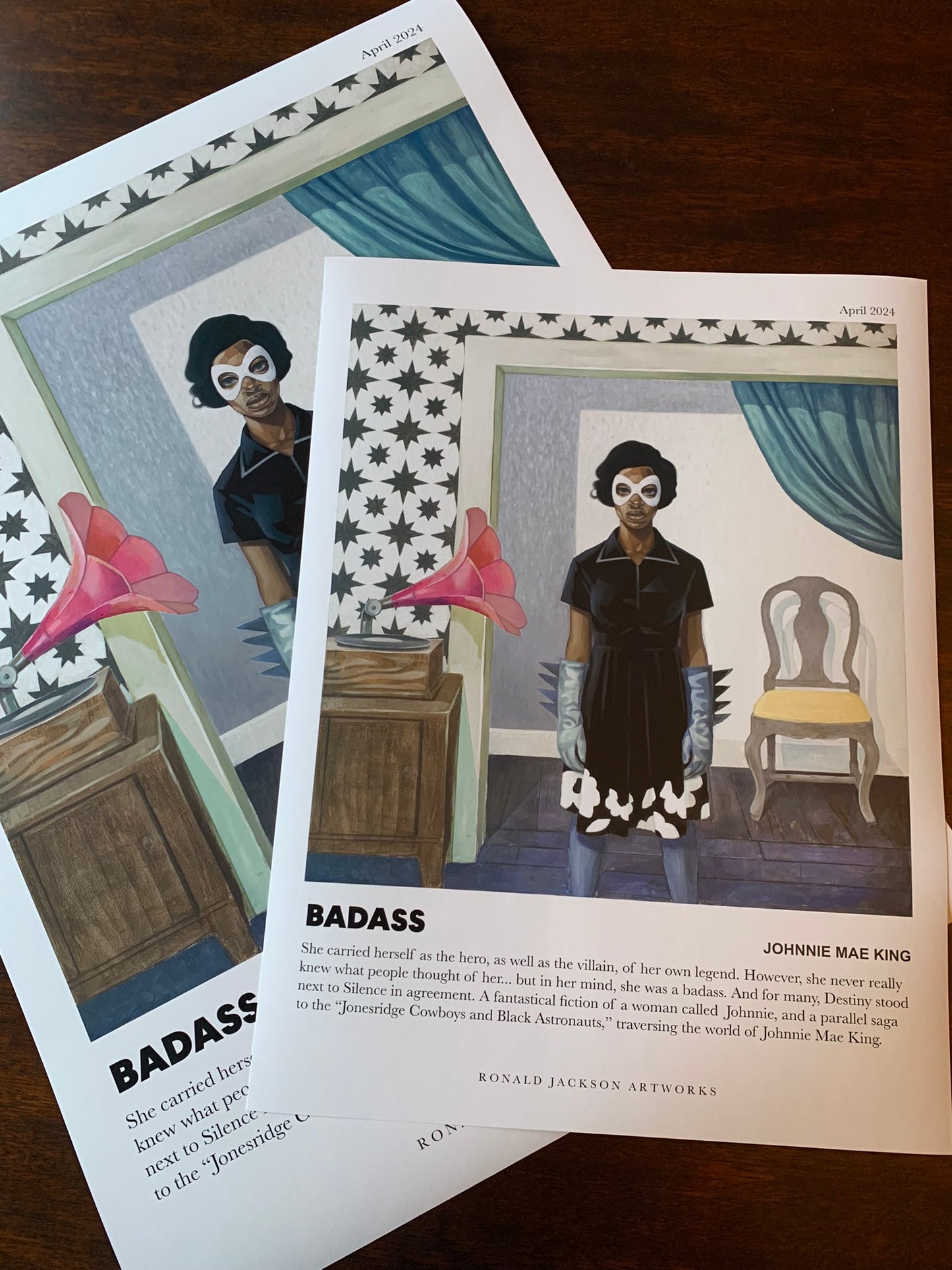 Micro-Fiction Story Poster - BADASS